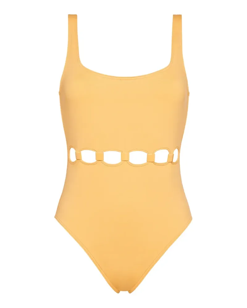 Eres Replay Badeanzug mit Cut-Out - Gelb Gelb