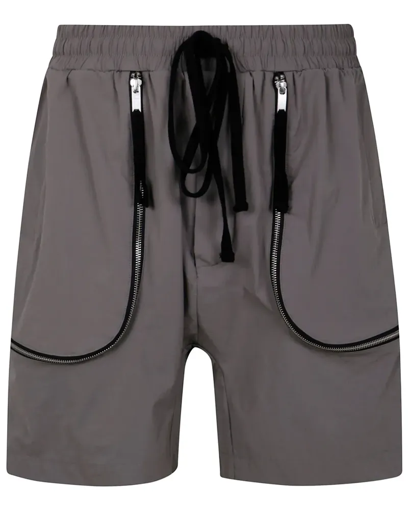 THOM KROM Shorts aus Ripstop - Grau Grau