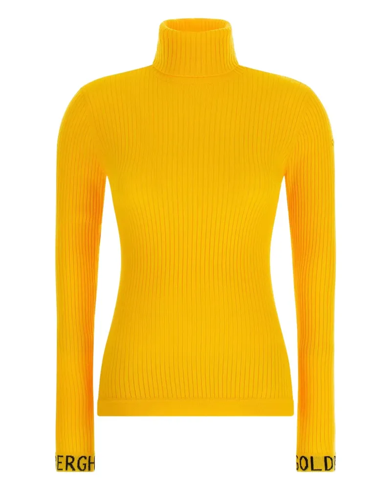 GOLDBERGH Gerippter Mira Rollkragenpullover - Gelb Gelb