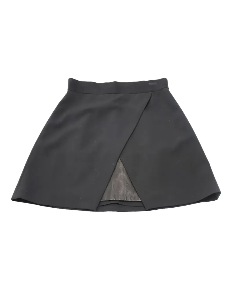 Alice + Olivia zip mini skirt - Schwarz Schwarz