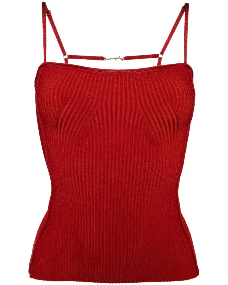Jacquemus Le haut Sierra Oberteil - Rot Rot