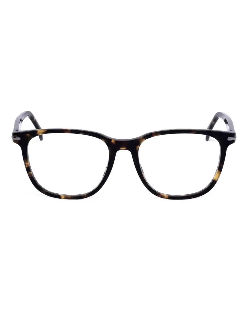 Carrera Eckige Brille in Schildpattoptik - Braun Braun