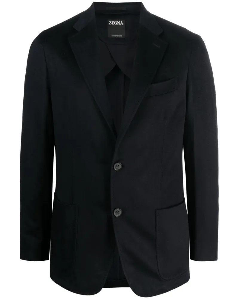 Ermenegildo Zegna Oasi Sakko aus Kaschmir - Blau Blau