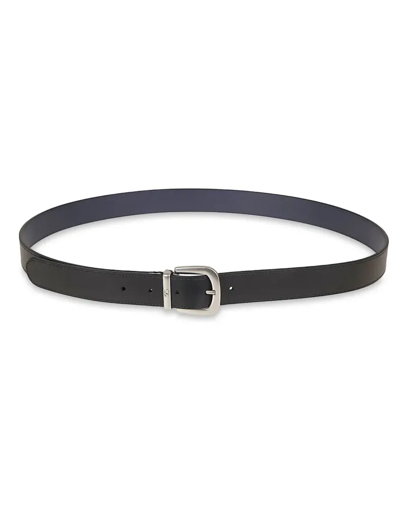 Valentino Garavani calf leather belt - Schwarz Schwarz