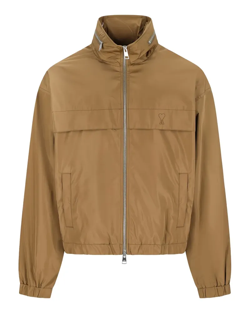 AMI Paris Coupe Windbreaker - Braun Braun