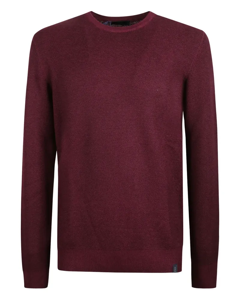 Fay textured knitwear - Rot Rot
