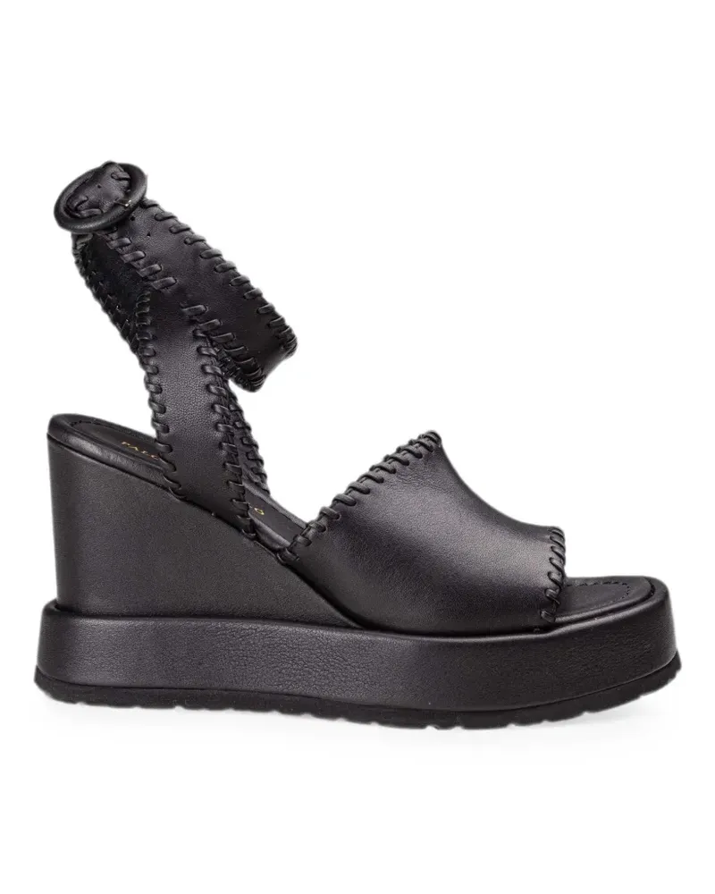 Paloma Barceló Manun wedge sandals - Schwarz Schwarz