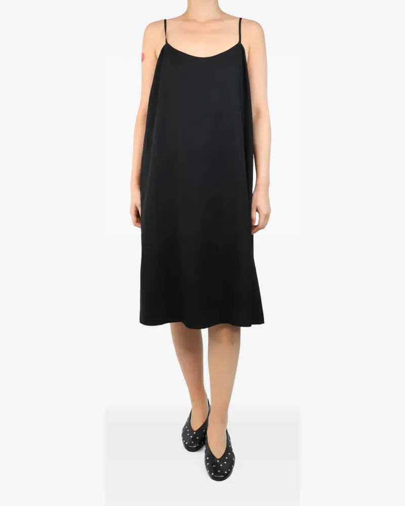 Lafayette148 spaghetti-strap midi dress - Schwarz Schwarz