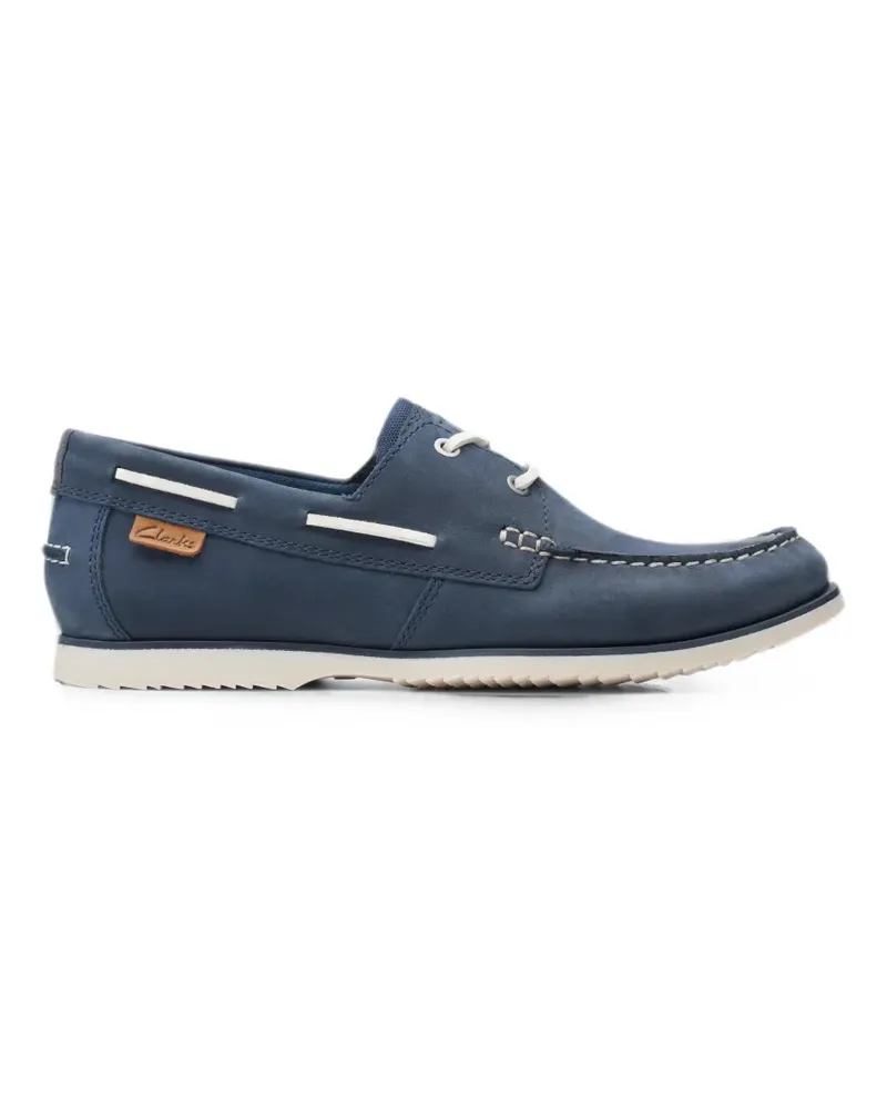 Clarks Noonan Segelschuhe - Blau Blau