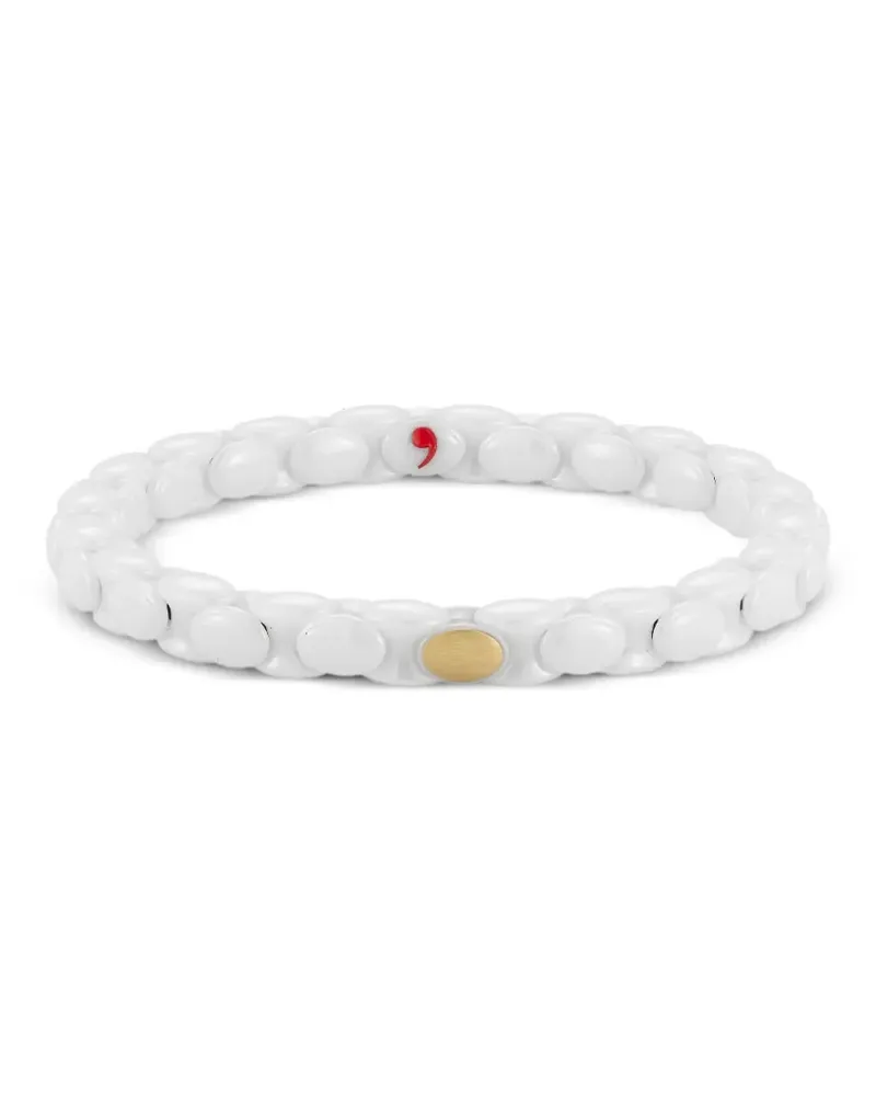 Roberto Demeglio Anaconda Armband - Weiß Weiß