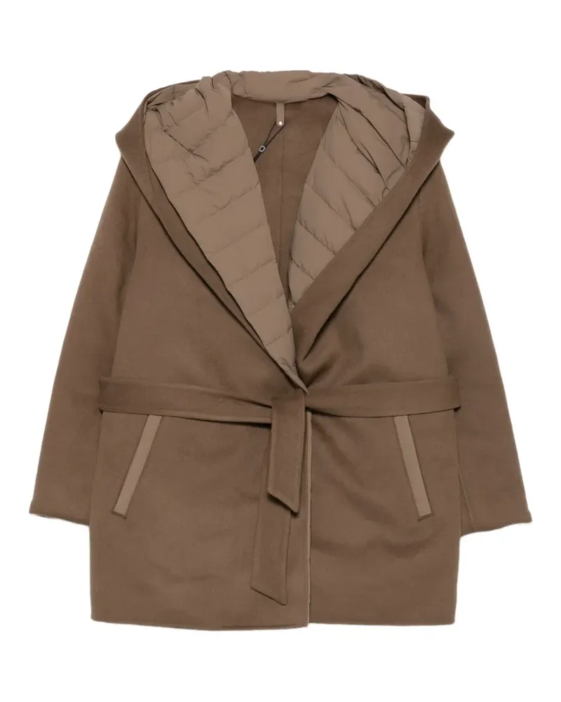 Mackage Bethany hooded belted jacket - Braun Braun