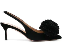Couturier Slingback-Pumps 65mm - Schwarz