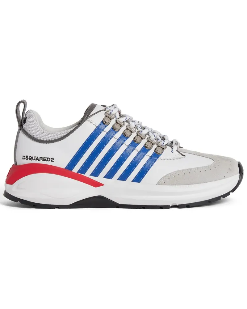 Dsquared2 Sneakers mit Logo-Print - Weiß Weiß