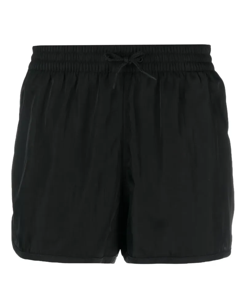 CDLP Badeshorts mit Logo-Stickerei - Schwarz Schwarz