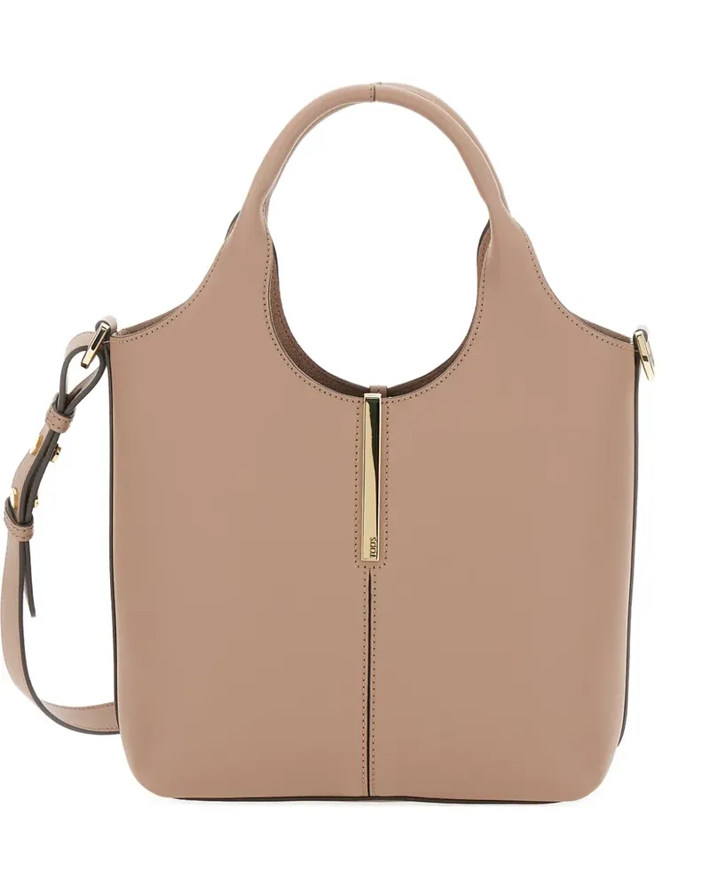 TOD'S mini leather tote bag - Rosa Rosa