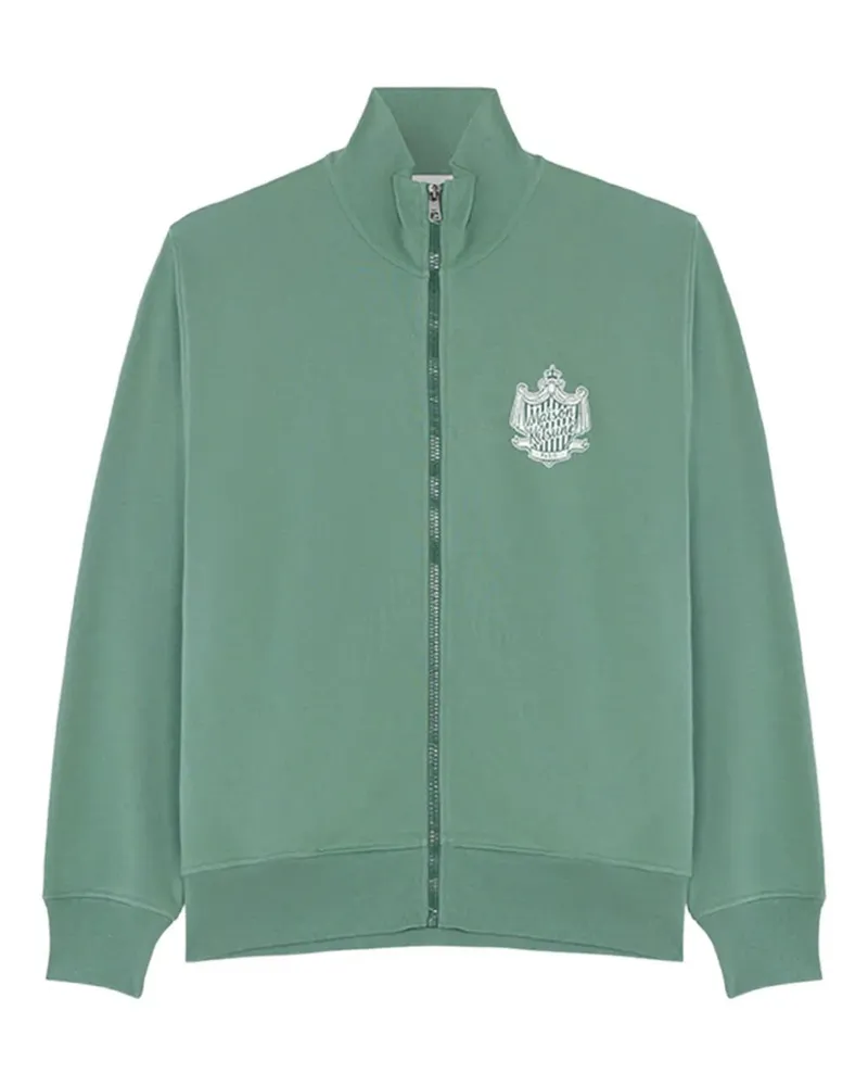 Kitsuné zip sweatshirt - Grün Grün