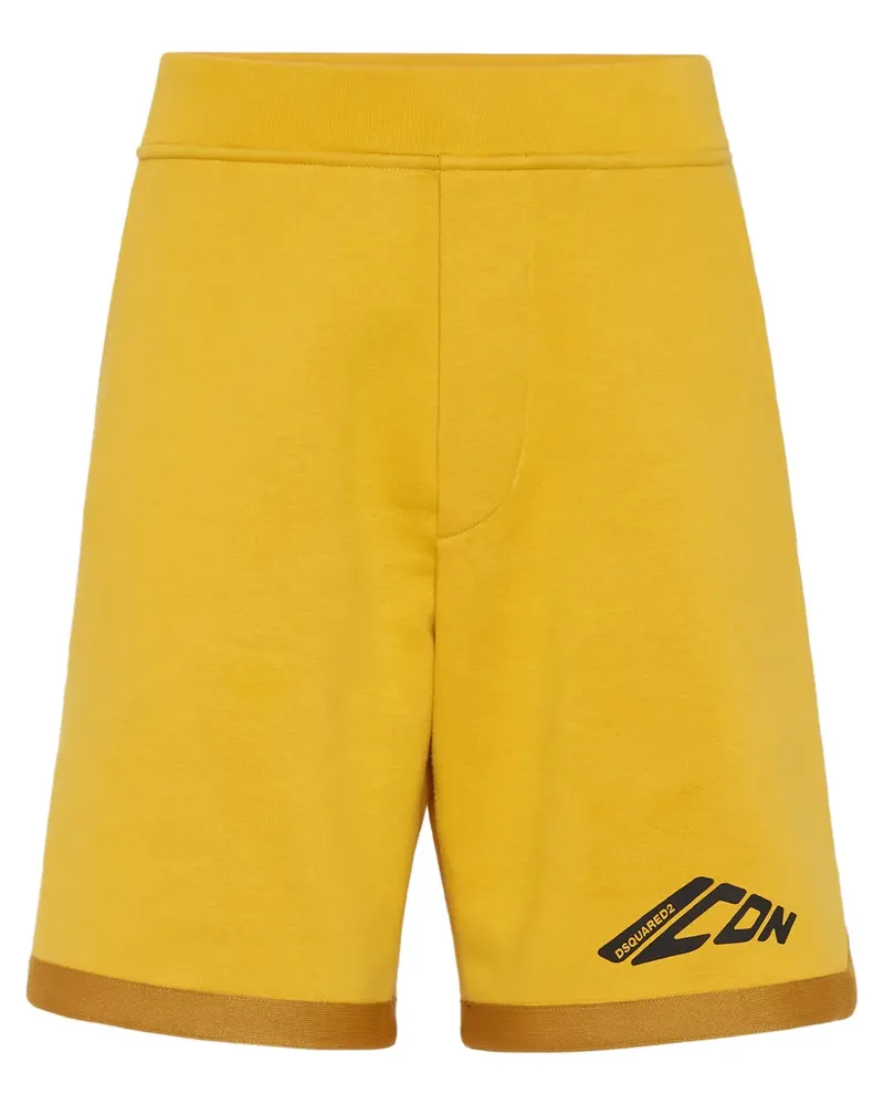 Dsquared2 Jogginganzug mit Logo-Print - Gelb Gelb