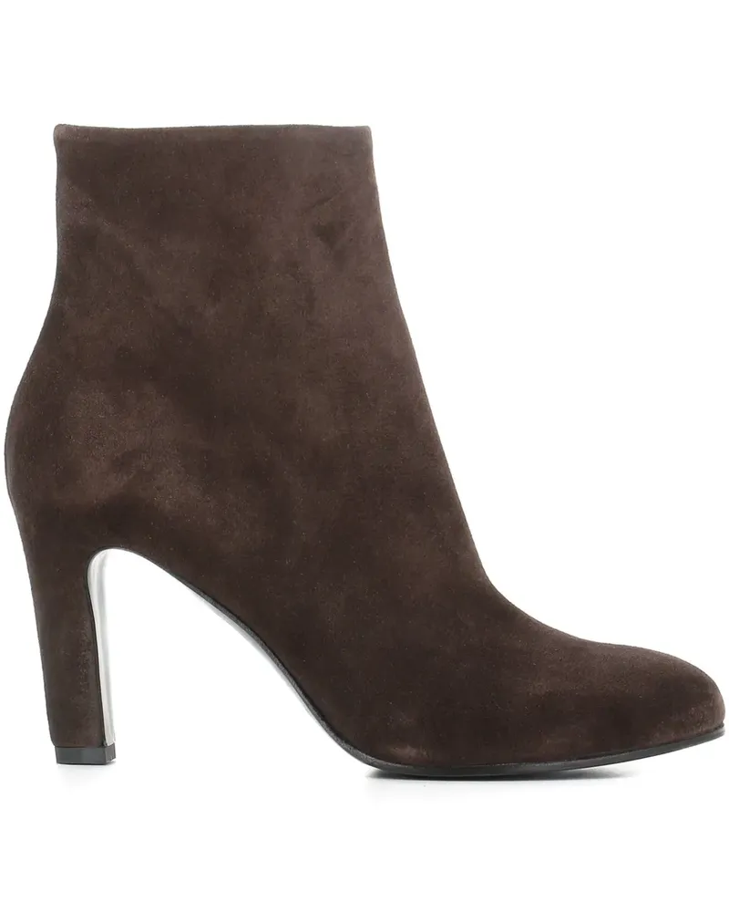 Roberto del Carlo Knöchelhohe Wildlederstiefel - Braun Braun