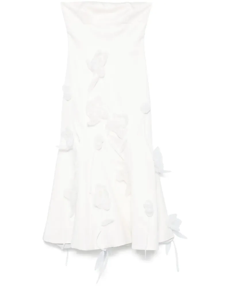 ROTATE Birger Christensen Lily Midikleid - Nude Nude