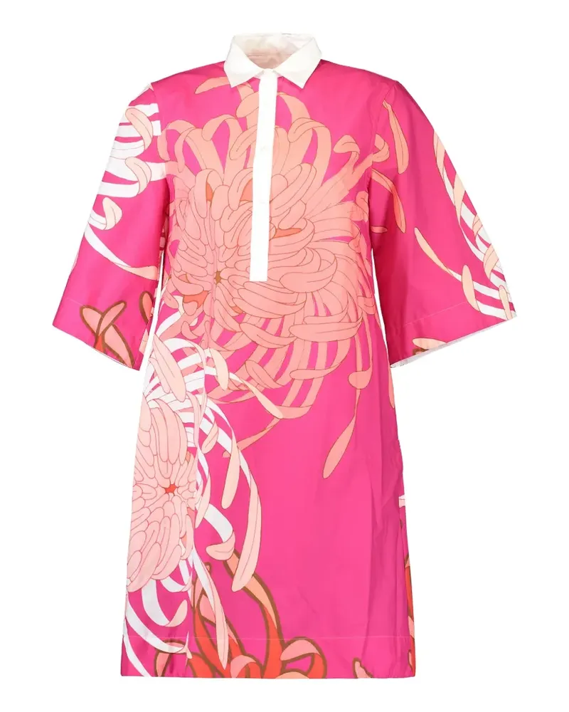 Sara Roka Jackalyn collared floral mini dress - Rosa Rosa