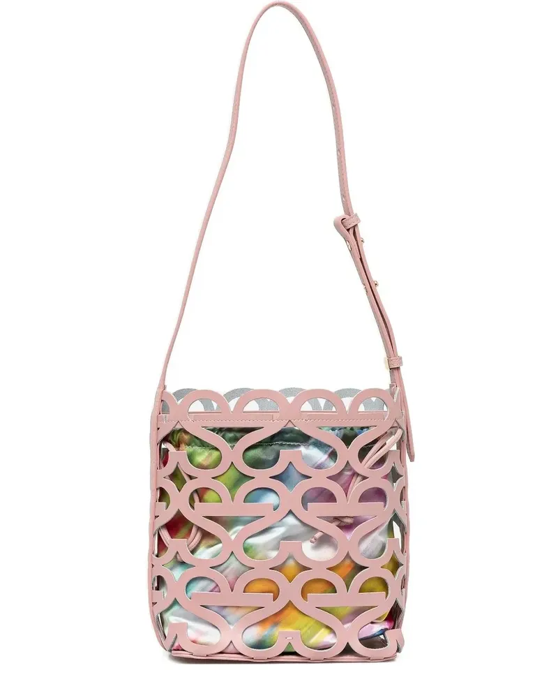 Stine Goya Beuteltasche mit Cut-Outs - Rosa Rosa