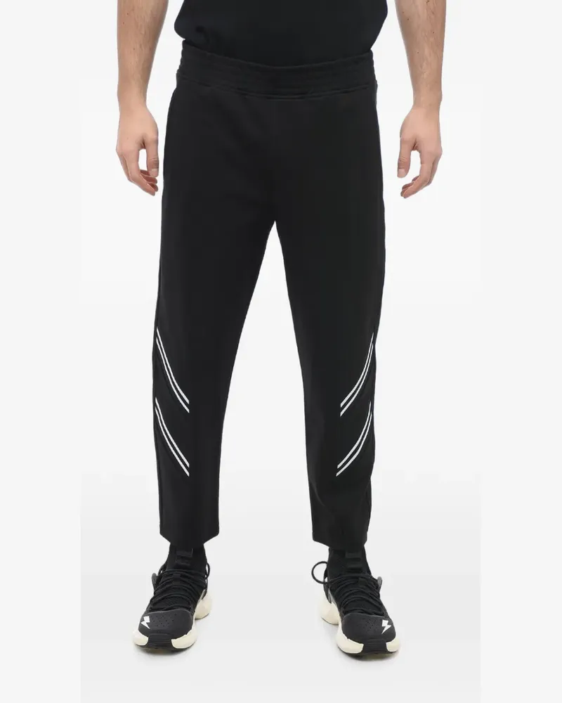 Neil Barrett Slim Fit track pants - Schwarz Schwarz