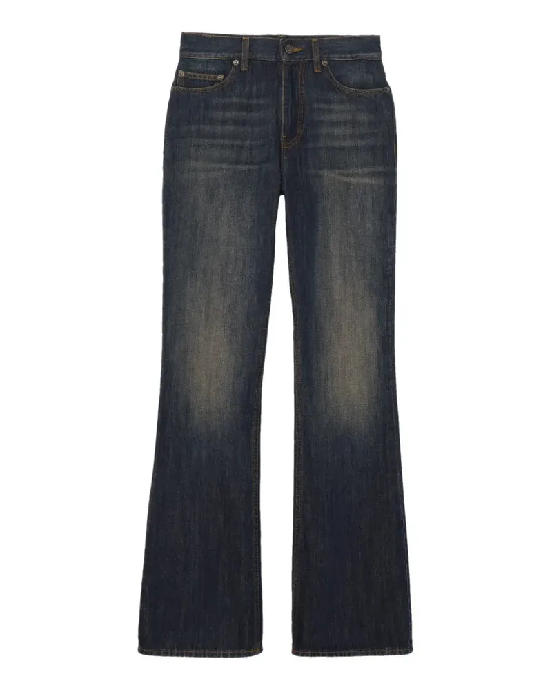 Burberry high-rise bootcut jeans - Blau Blau