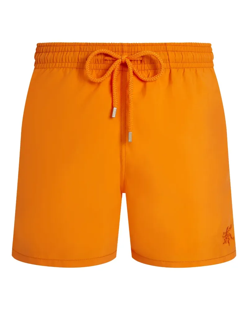Vilebrequin water-reactive octopus-print swim shorts - Orange Orange