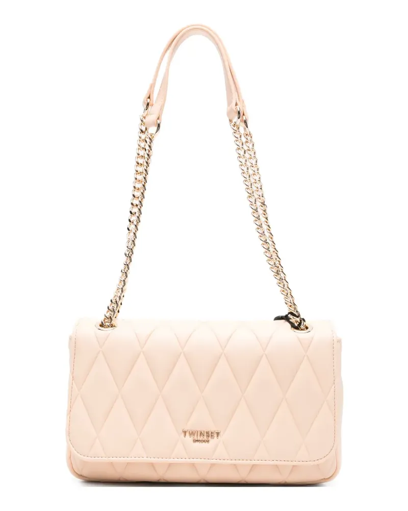 Twin-Set Gesteppte Schultertasche - Rosa Rosa