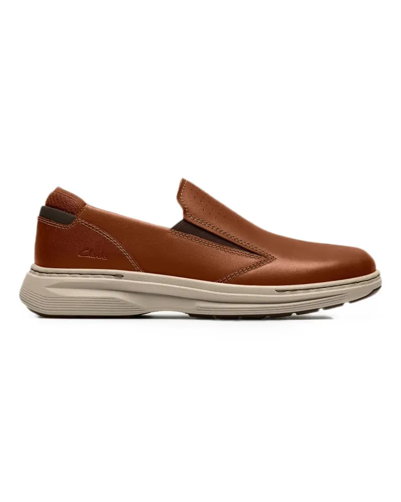 Clarks Craftwell Free leather sneakers - Braun Braun