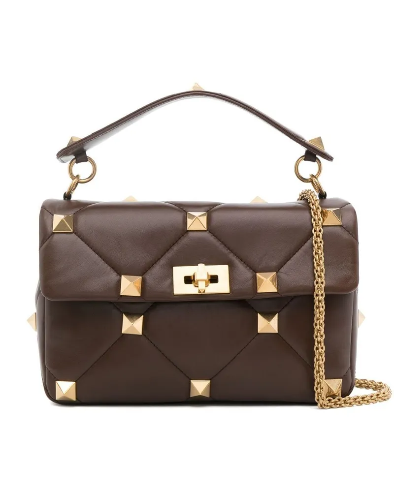 Valentino Garavani Rockstud Handtasche - Braun Braun