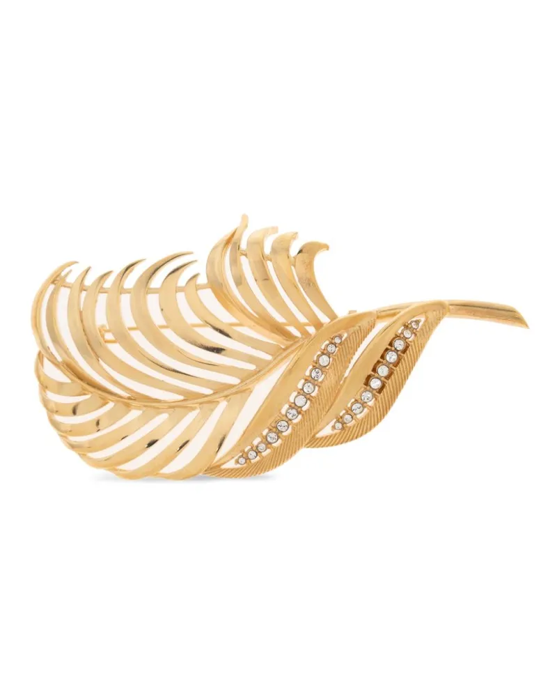Dolce & Gabbana Brosche aus Messing - Gold Gold