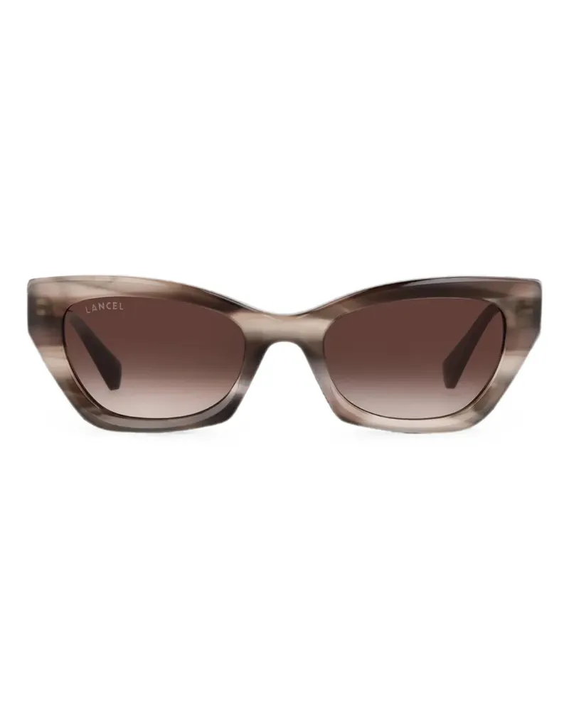 Lancel Blanche Cat-Eye-Sonnenbrille - Braun Braun