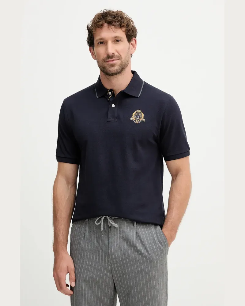 Hackett cotton polo shirt - Blau Blau