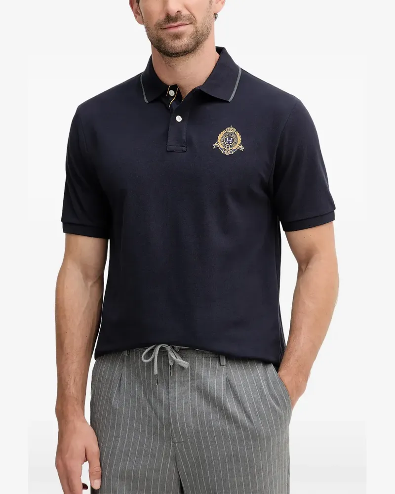 Hackett cotton polo shirt - Blau Blau