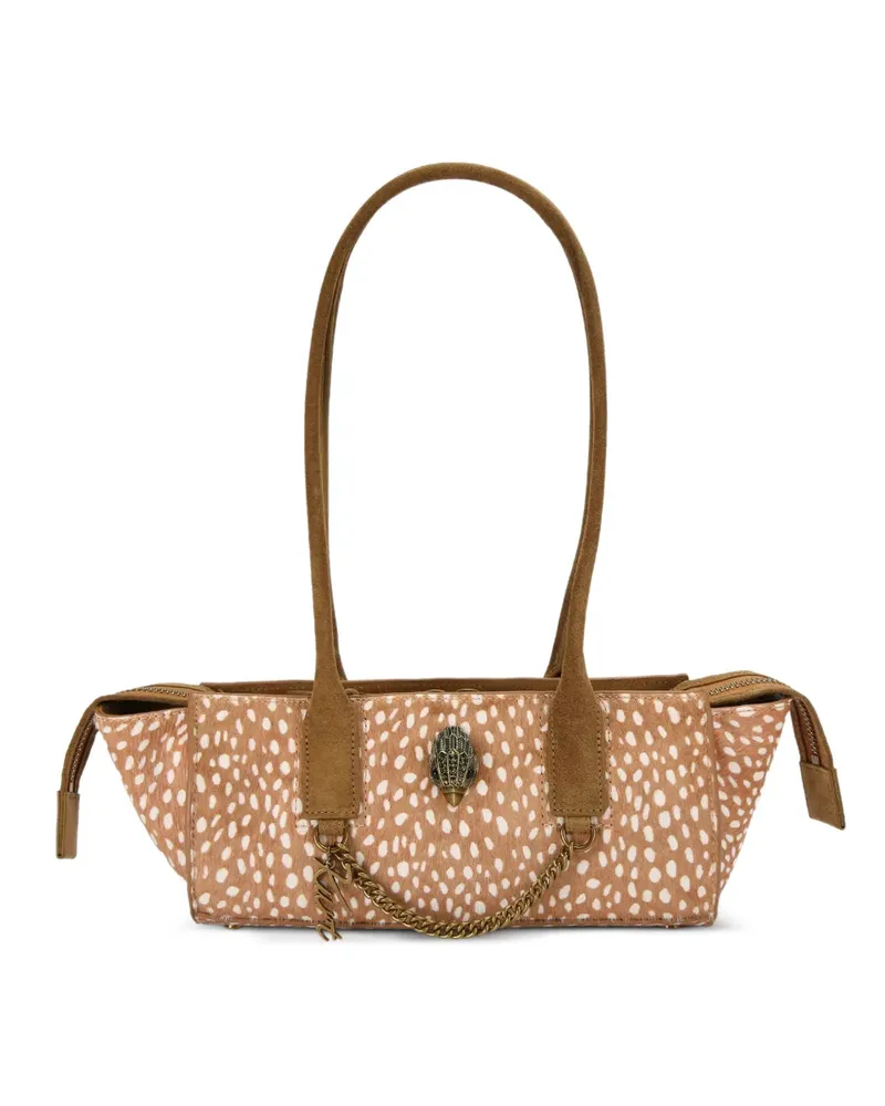 Kurt Geiger Sloane East-West-Schultertasche - Nude Nude