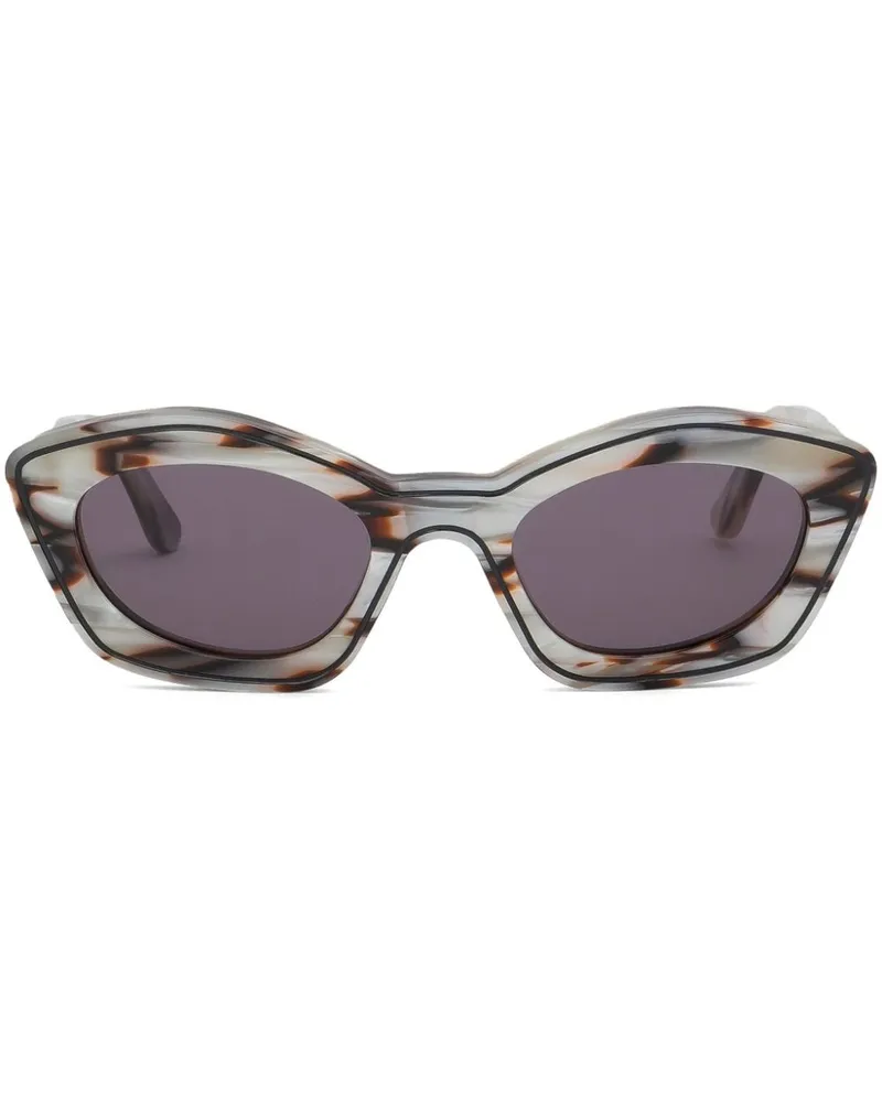 Marni Starshell Kea Island Sonnenbrille - Weiß Weiß