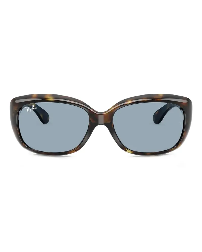 Ray Ban Jackie Ohh Sonnenbrille mit eckigem Gestell - Braun Braun