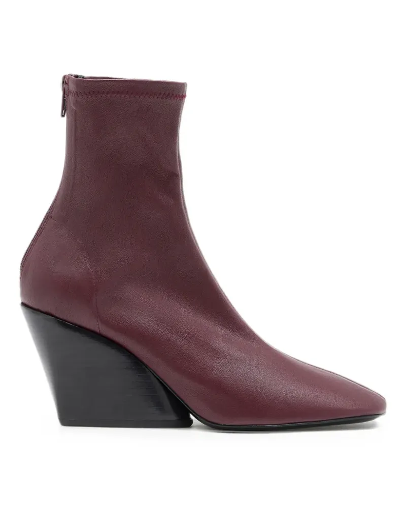 Proenza Schouler Slant stretch boots - Rot Rot