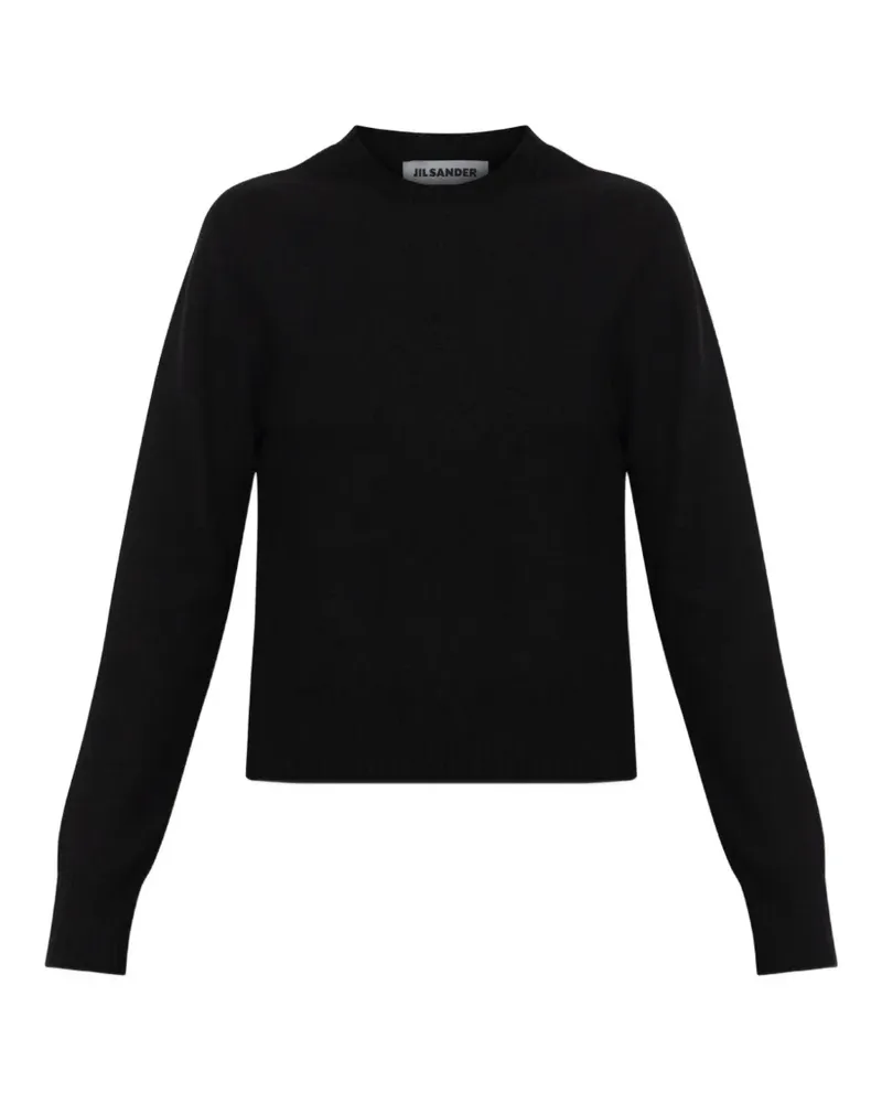 Jil Sander Pullover mit rundem Ausschnitt - Schwarz Schwarz