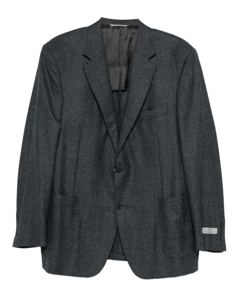 Canali Geknöpftes Sakko - Grau Grau