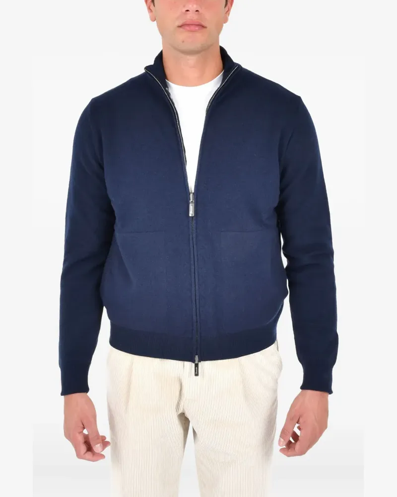 Drumohr  zip-fastening cardigan - Blau Blau