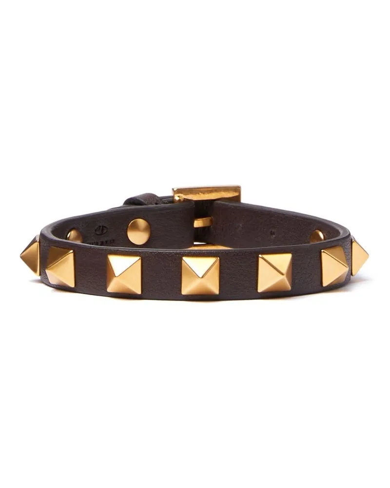 Valentino Garavani Rockstud Armband Braun