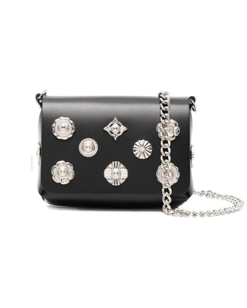 Toga Kleine Mini-Tasche mit Kette - Schwarz Schwarz