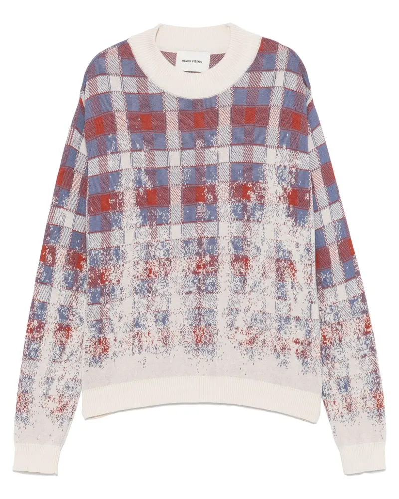 Henrik Vibskov Ausgeblichener Pullover - Blau Blau