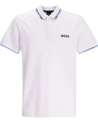 HUGO BOSS Poloshirt mit Logo-Stickerei Rosa