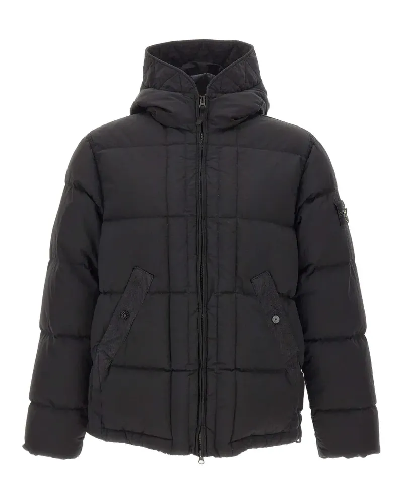 Stone Island 4100019 ECONYL® Jacke aus Nylon - Schwarz Schwarz