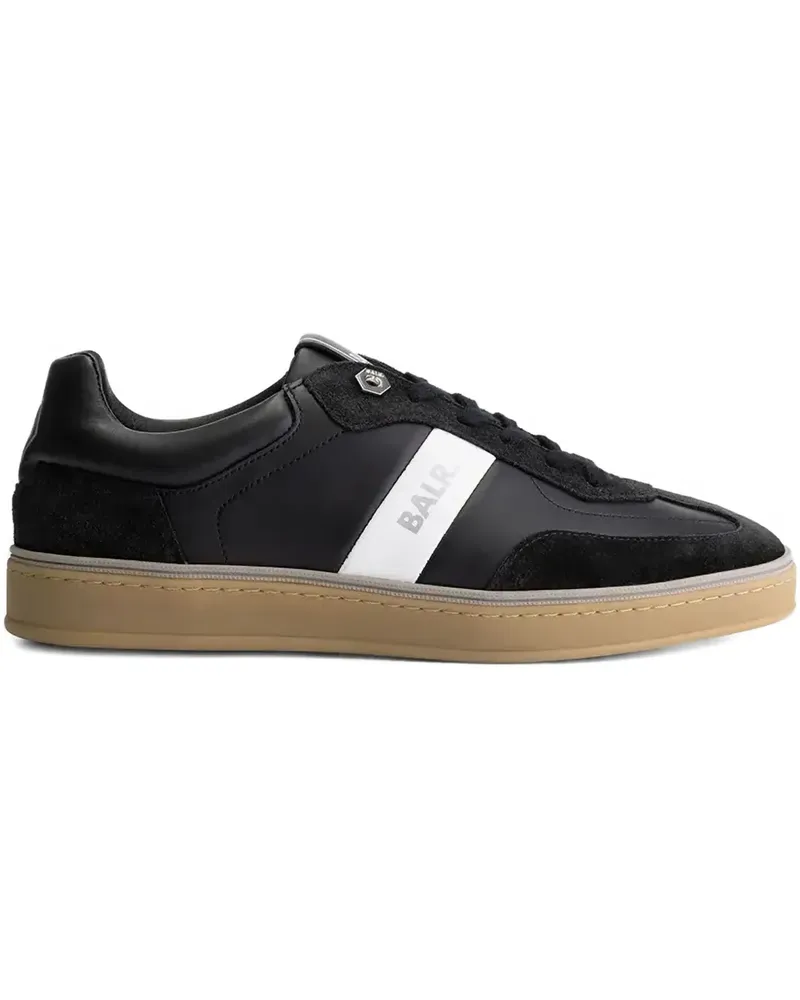 BALR. London Classic Sneakers mit Wildledereinsatz - Schwarz Schwarz