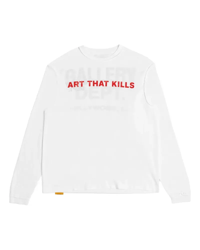 GALLERY DEPT. Art That Kills long-sleeves T-shirt - Weiß Weiß