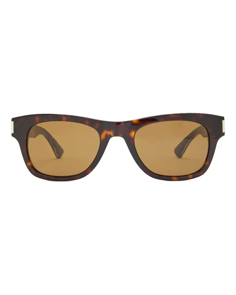 Saint Laurent Wayfarer square-frame sunglasses - Braun Braun